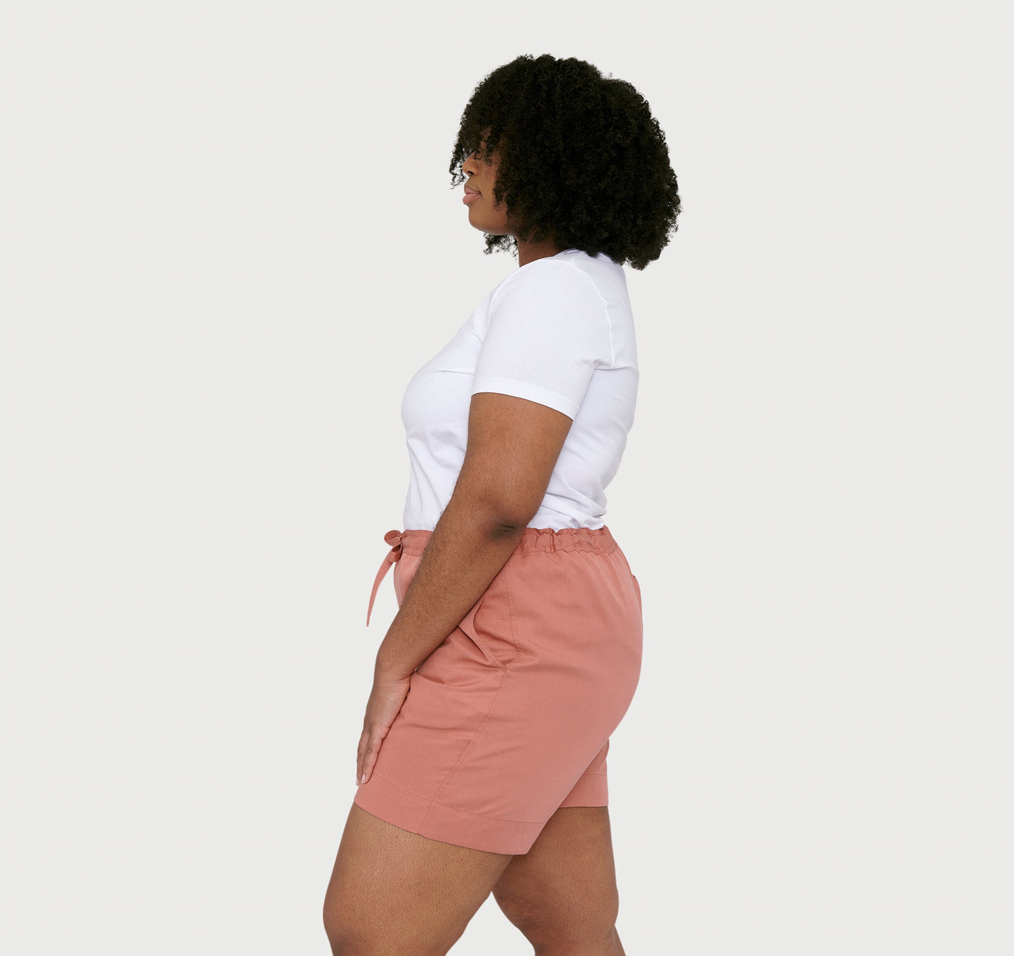 Soft Touch Woven Draw-Cord Shorts