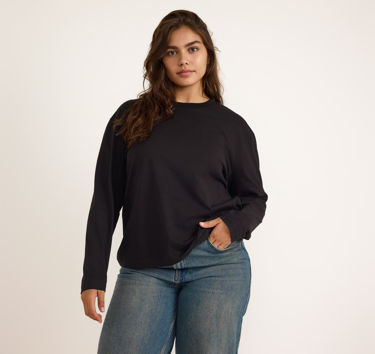 True Heavy Boxy Long Sleeve Tee