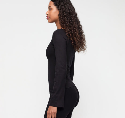 Core Boat Neck Long Sleeve