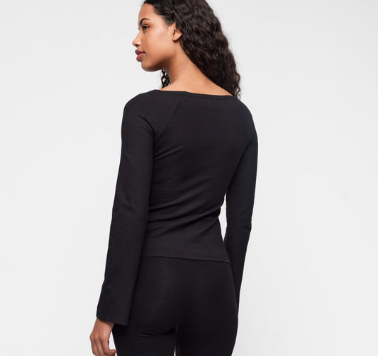 Core Boat Neck Long Sleeve