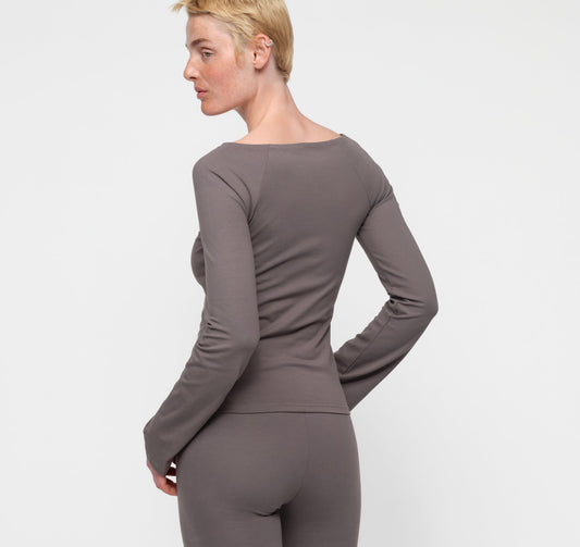 Core Boat Neck Long Sleeve