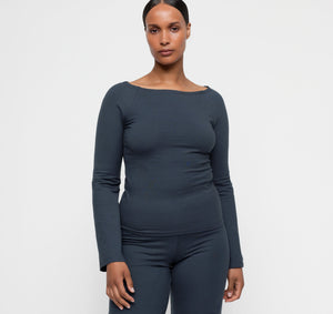 Core Boat Neck Long Sleeve