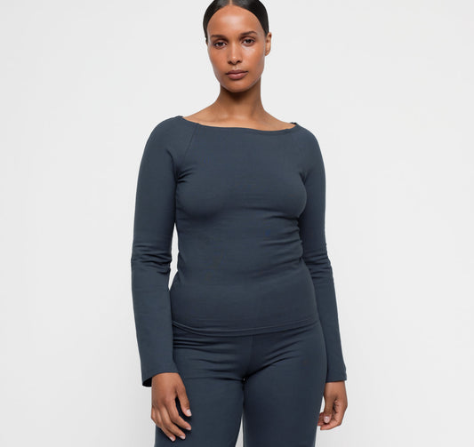 Core Boat Neck Long Sleeve
