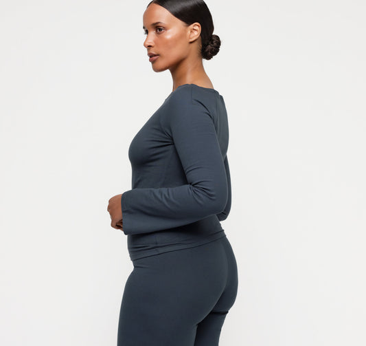 Core Boat Neck Long Sleeve