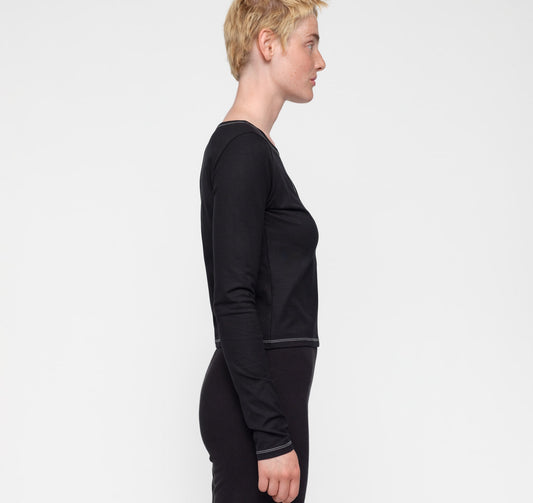 Core Cut-Out Long Sleeve