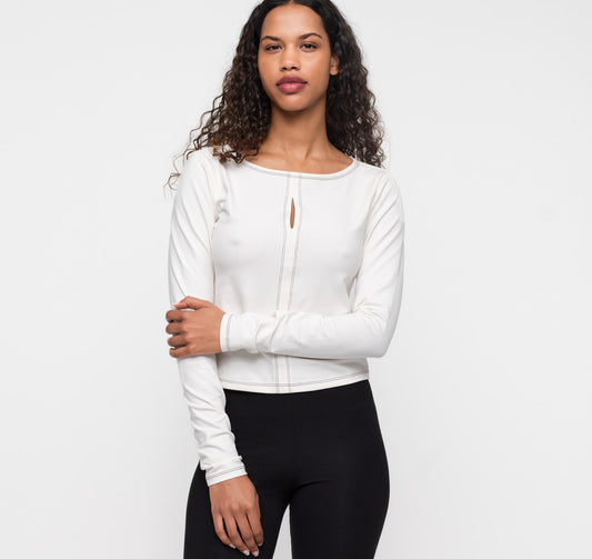 Core Cut-Out Long Sleeve