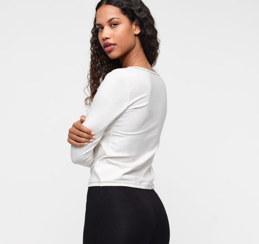 Core Cut-Out Long Sleeve