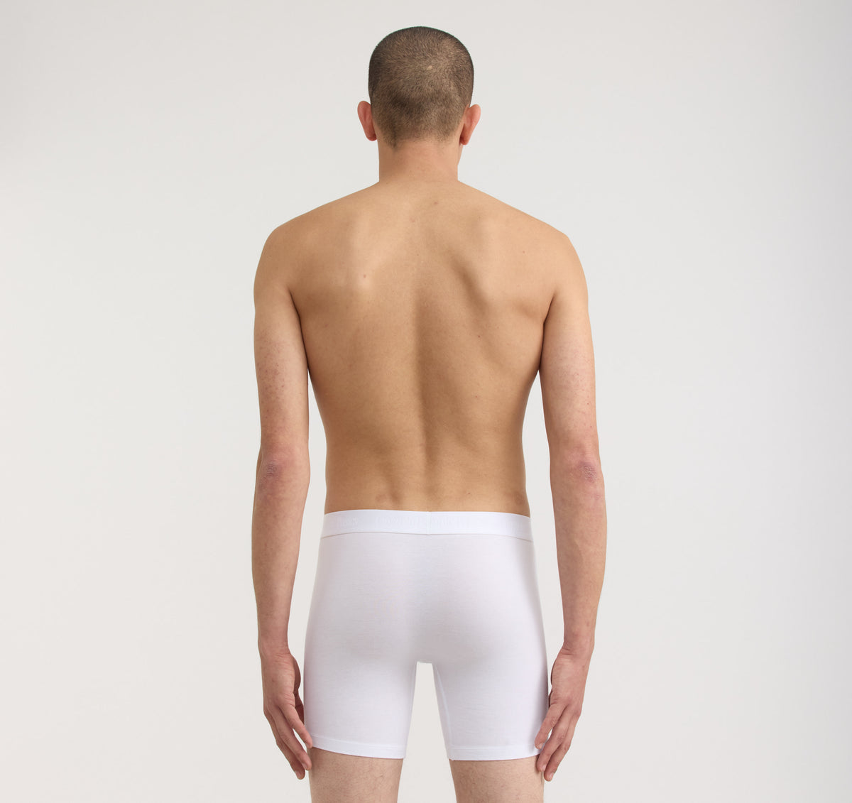 Core Boxer Briefs 12-Pack - Black / White / Grey Melange – organic cotton – view 5