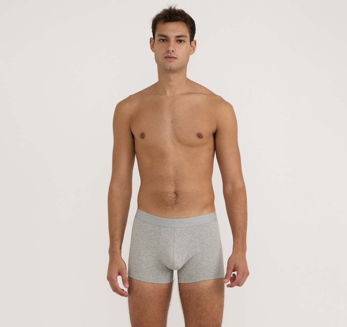 Core Trunks 12-Pack - Artichoke / Grey Melange / Black – organic cotton – view 4