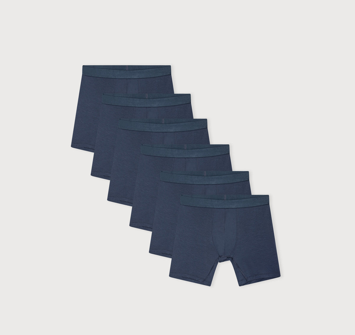 Premium Boxer Briefs 6-pack - Midnight Blue / Midnight Blue / Midnight Blue