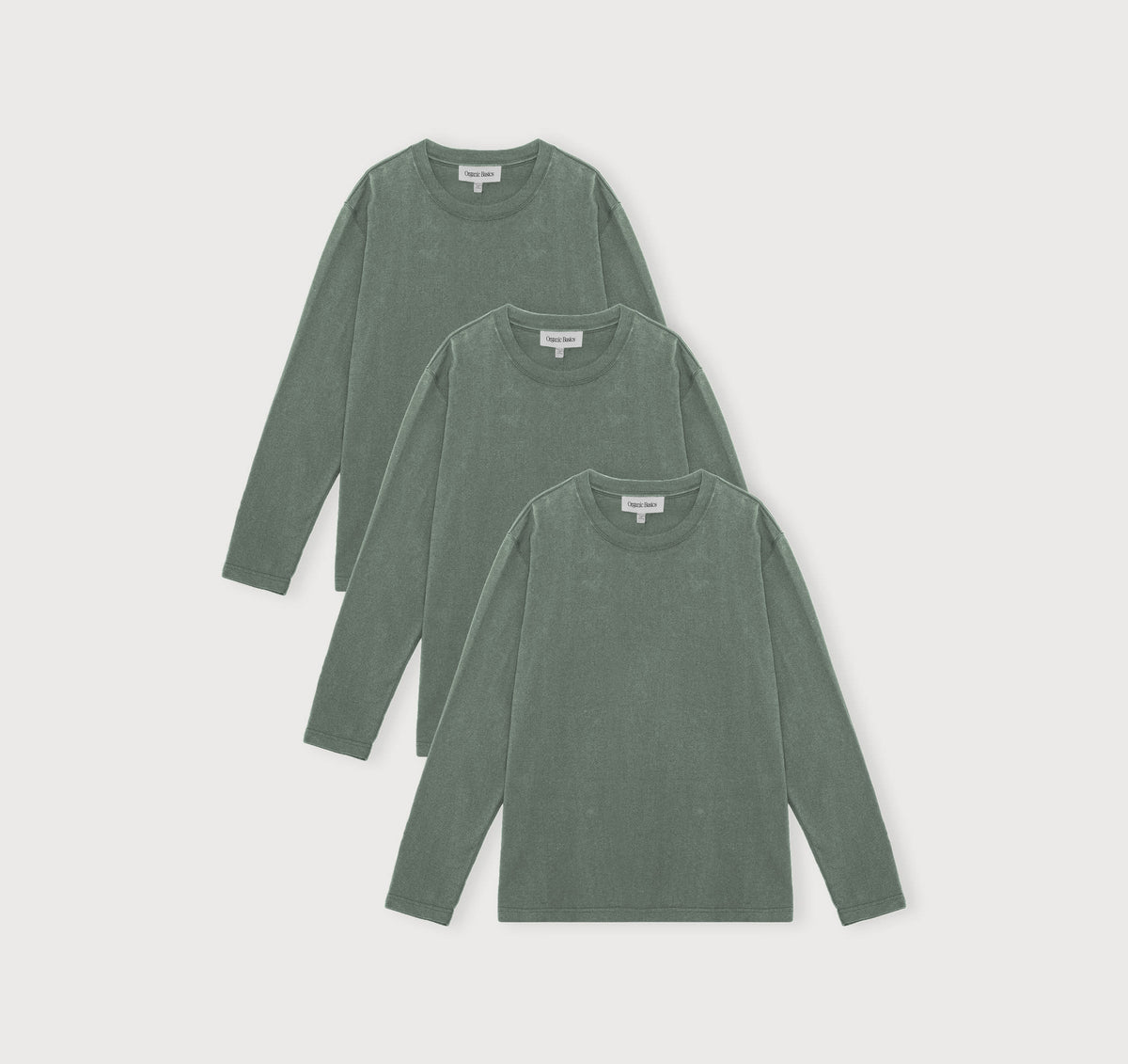 True Boxy Fit Long Sleeve Tee 3-Pack