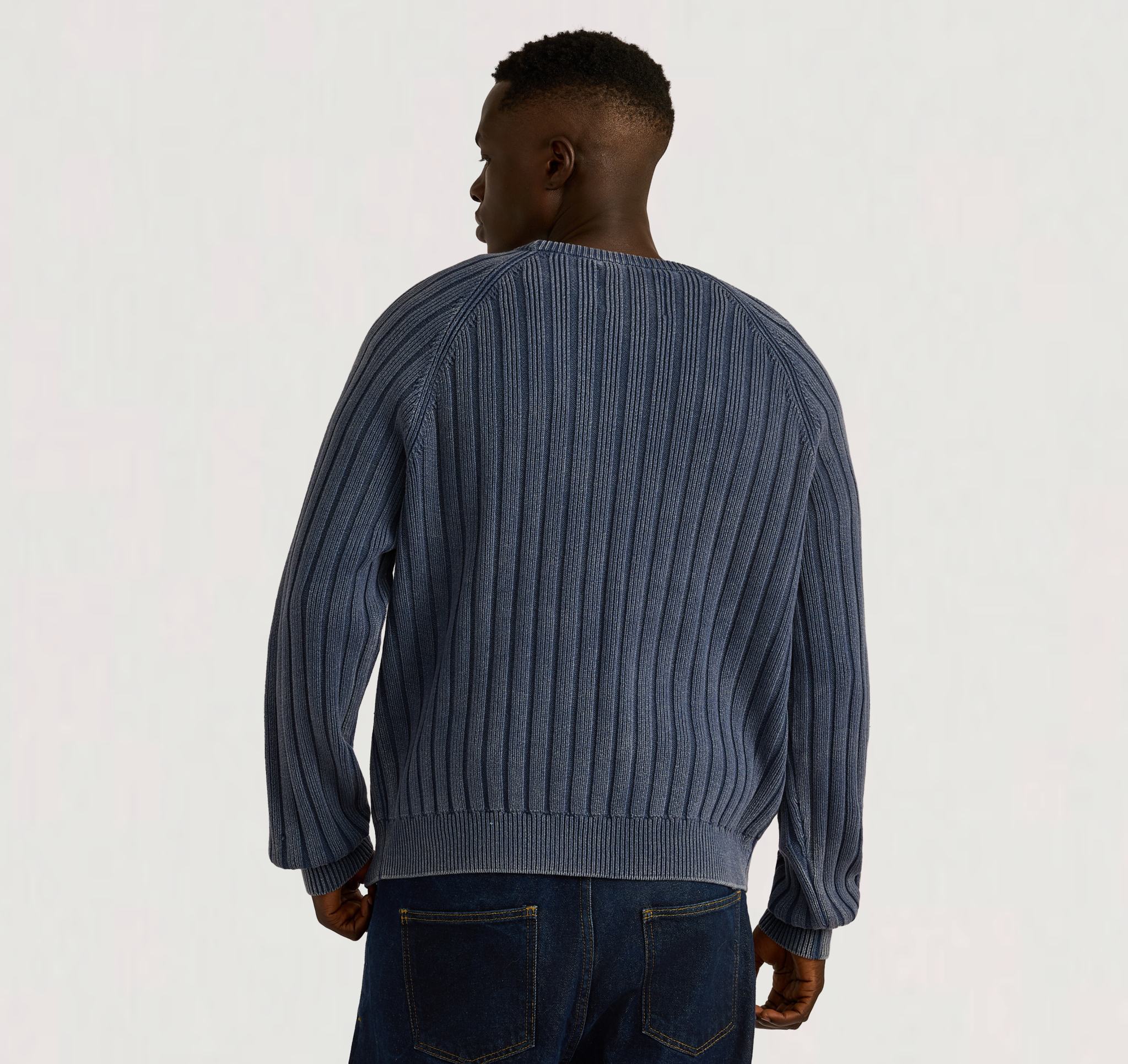 Soft Knit Rib Raglan Sweater | Only £ 64 | Organic Basics