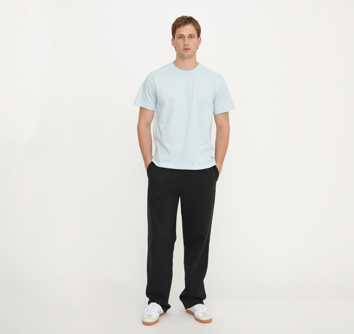 True Boxy Fit Tee 6-Pack - Light Blue – organic cotton – view 2