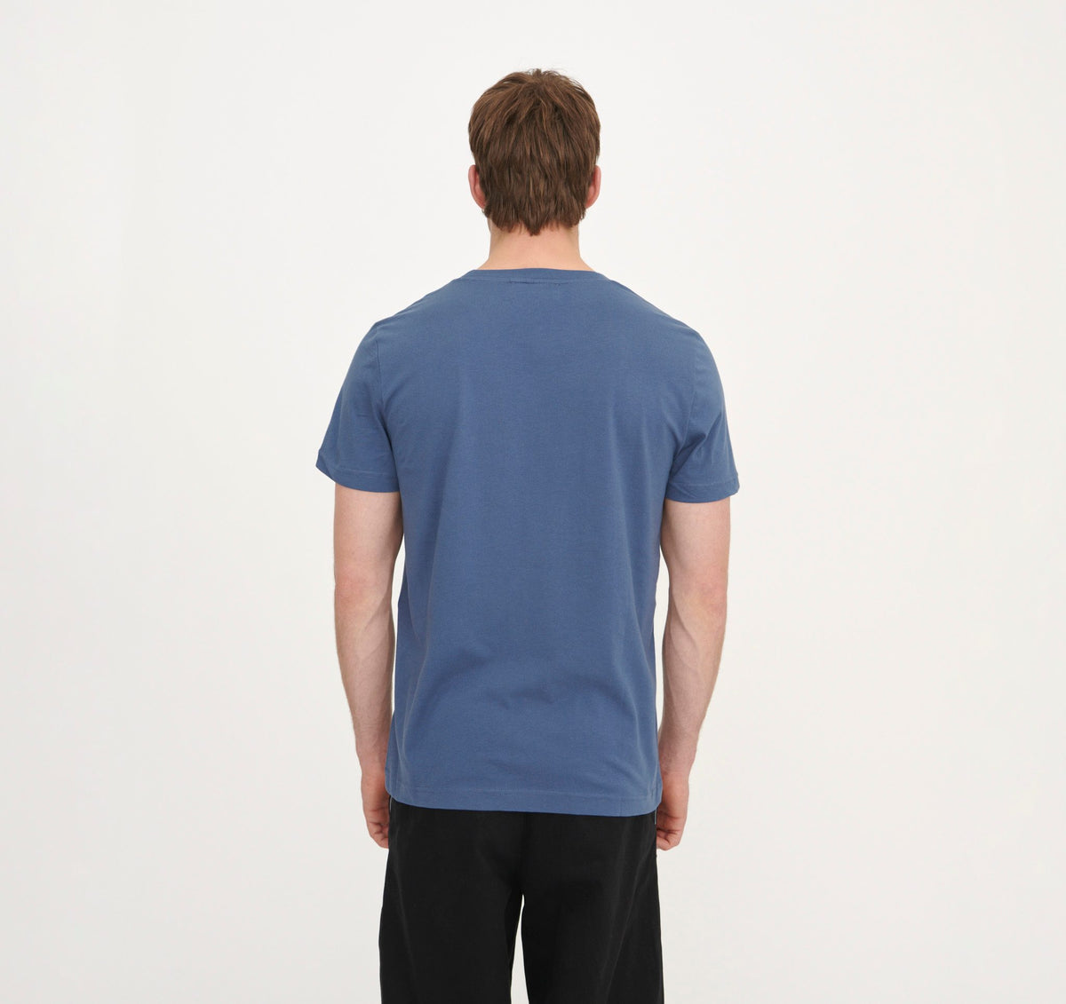 True Regular Fit Tee 6-Pack - Stone Blue – organic cotton – view 4