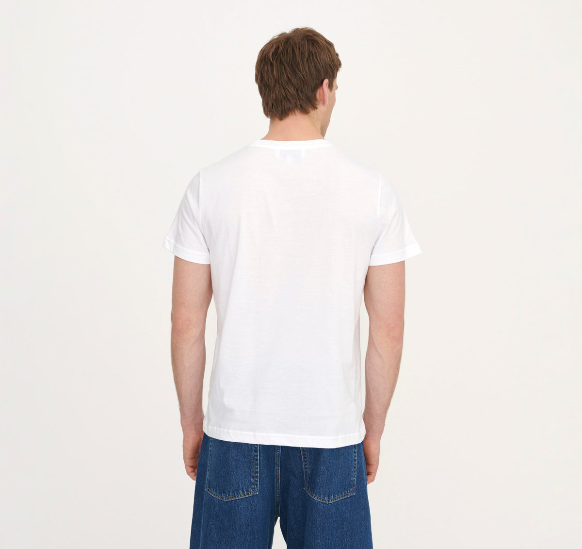 True Regular Fit Tee 3-Pack - White – organic cotton – view 3