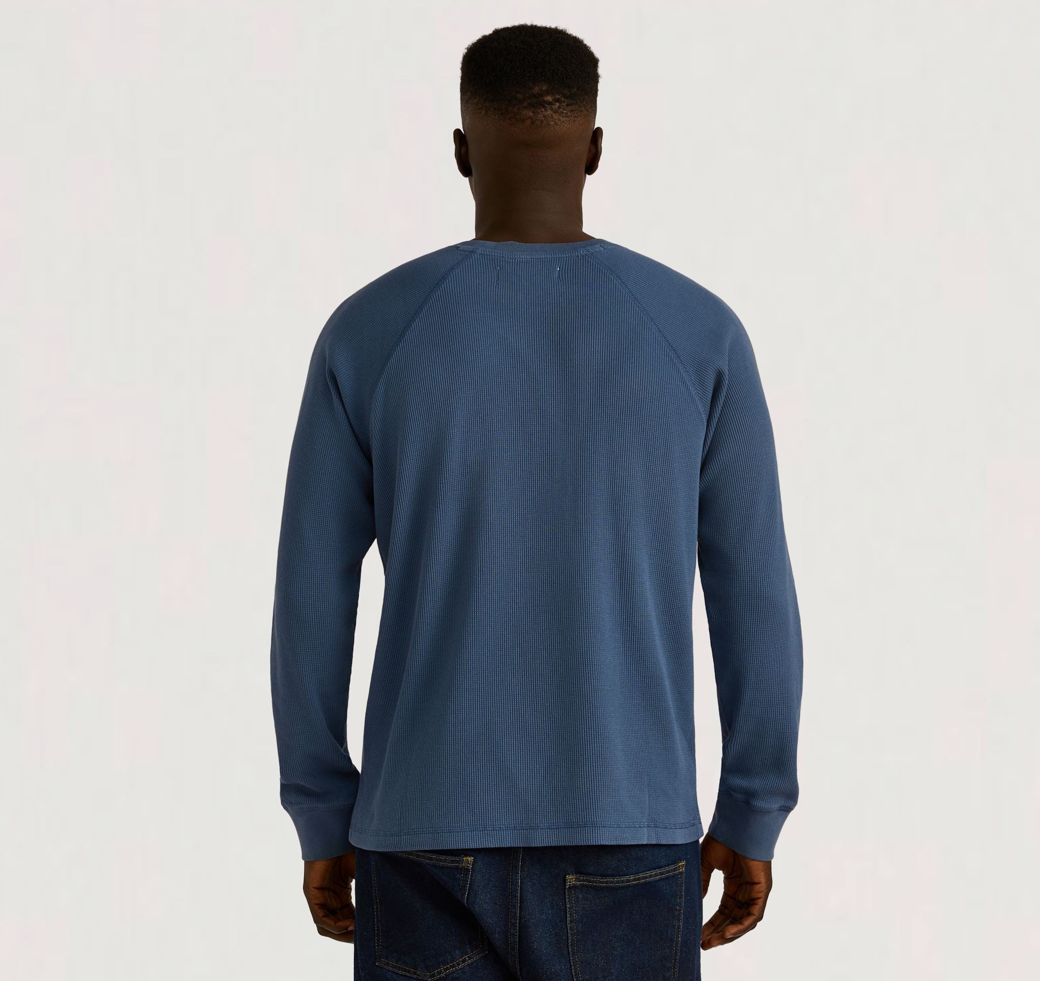Waffle Raglan Long Sleeve | Only £ 25 | Organic Basics