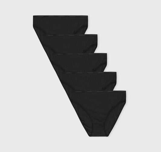 Core Rib High-Leg Briefs 5-Pack