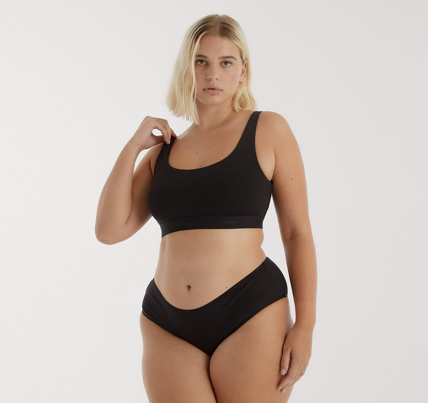 Core Rib High-Leg Briefs 3-Pack