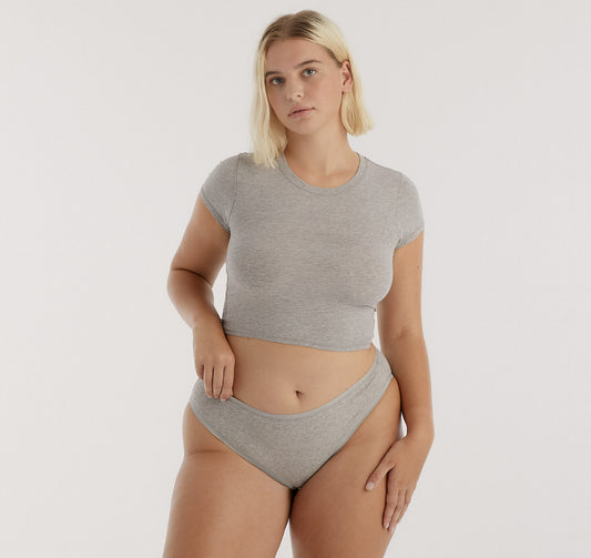 Core Rib High-Leg Briefs 6-Pack