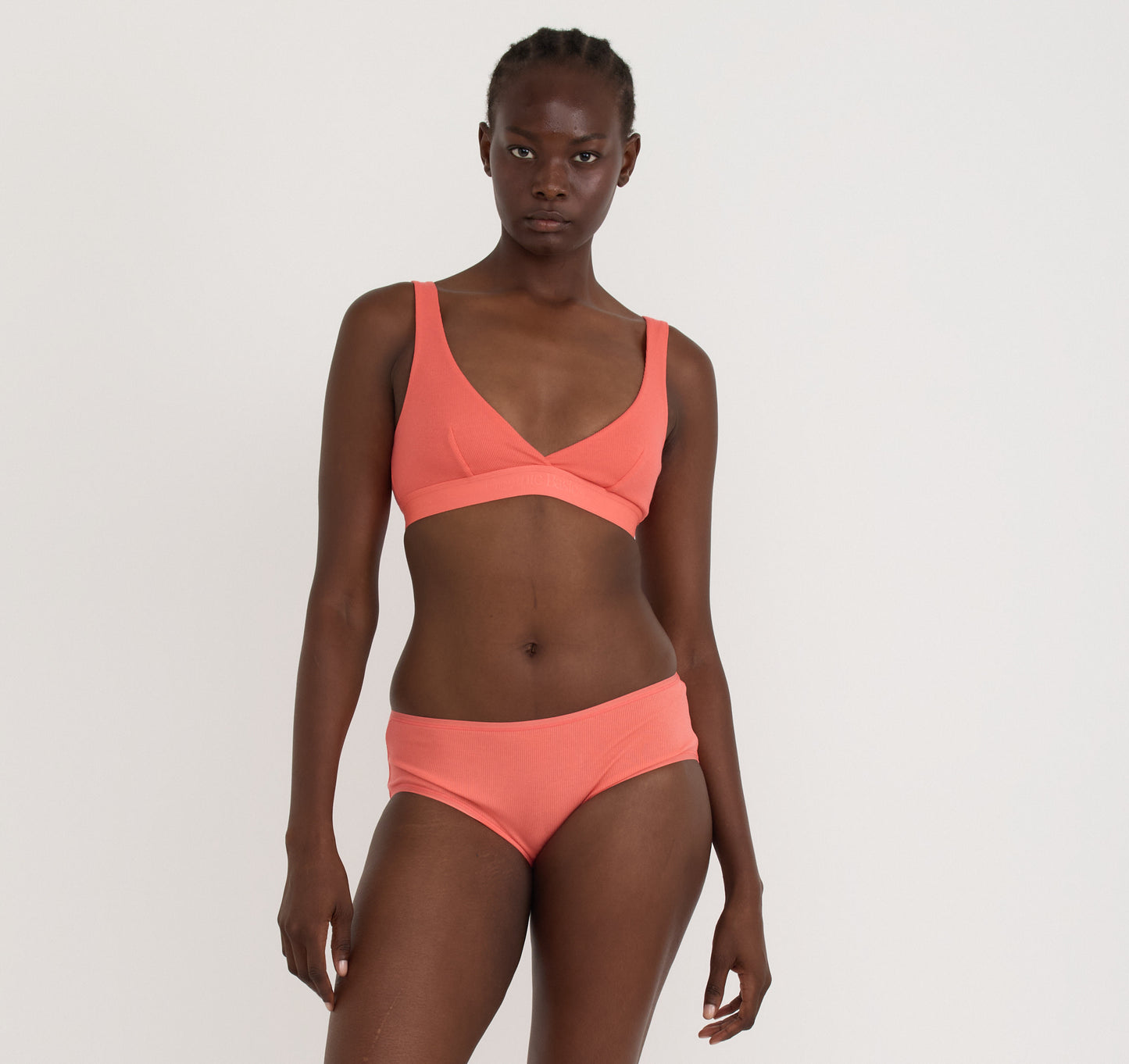 Core Rib Plunge Bralette