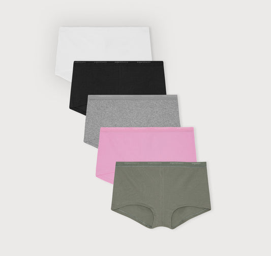 Core Rib Shorty 5-pack