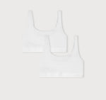 Core Rib Tank Bralette 2-Pack