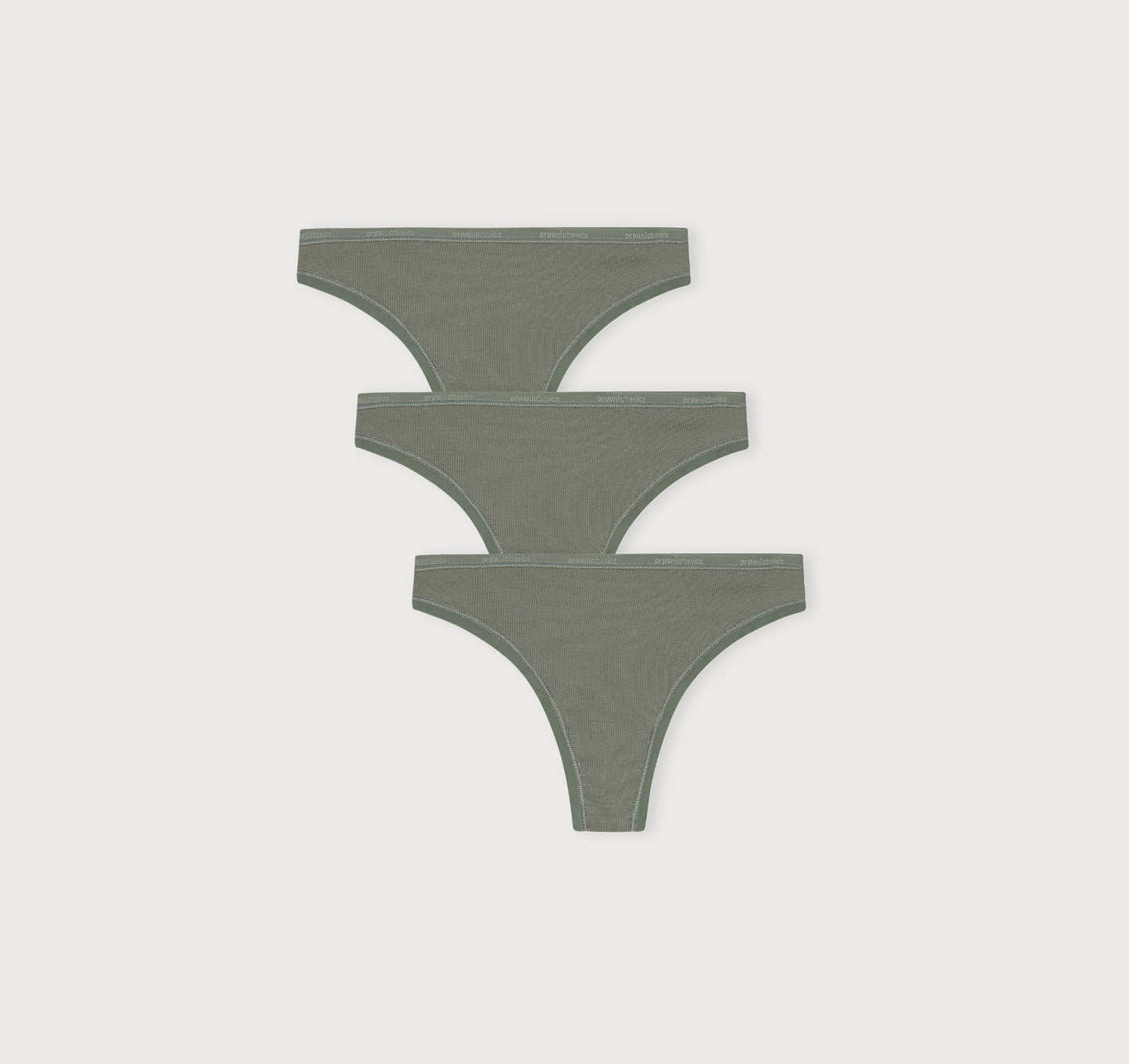 Core Rib Thong 3-Pack