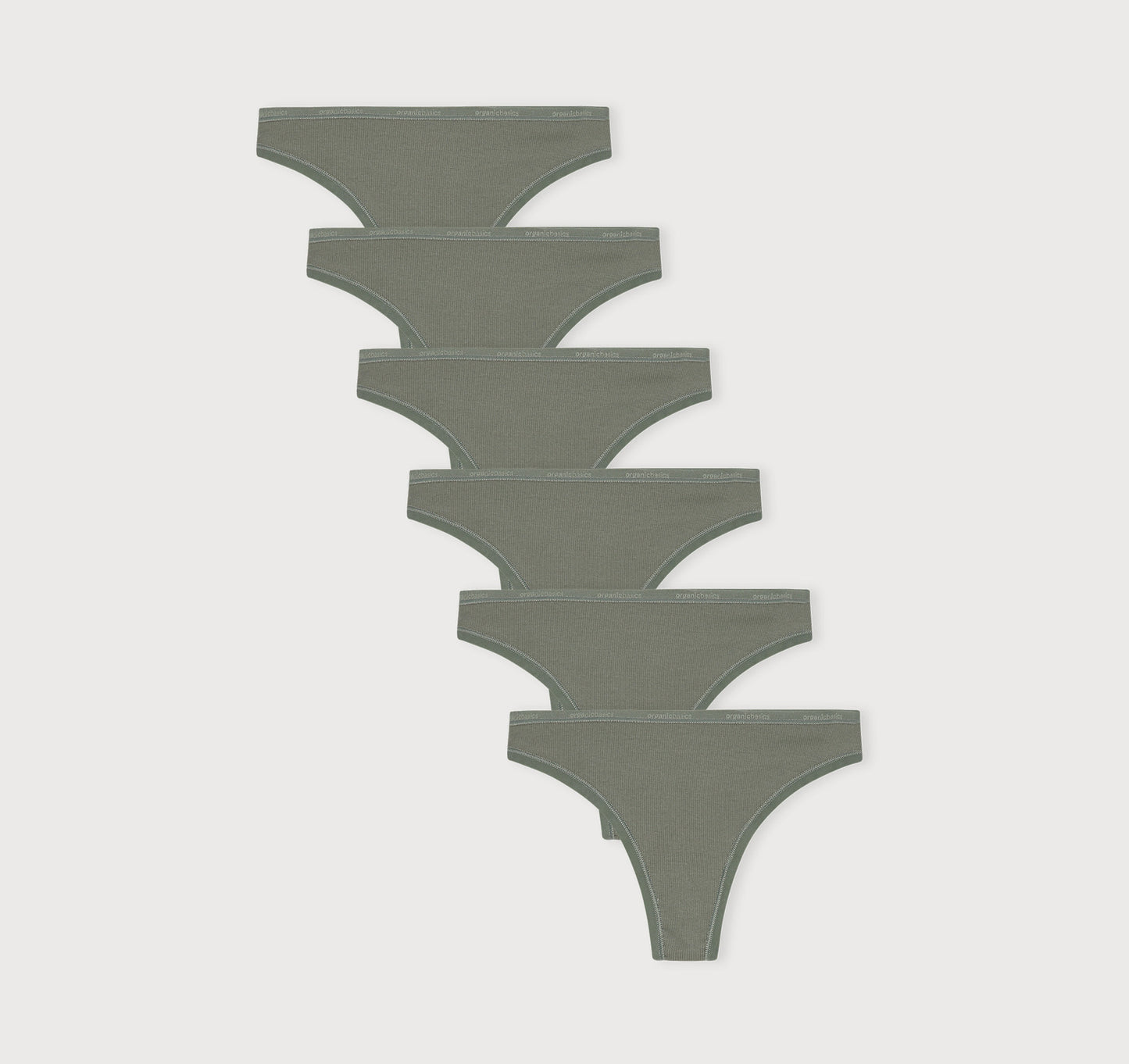 Core Rib Thong 6-Pack