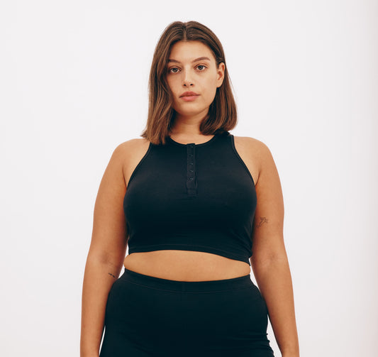 Core Sport Henley Tank Top