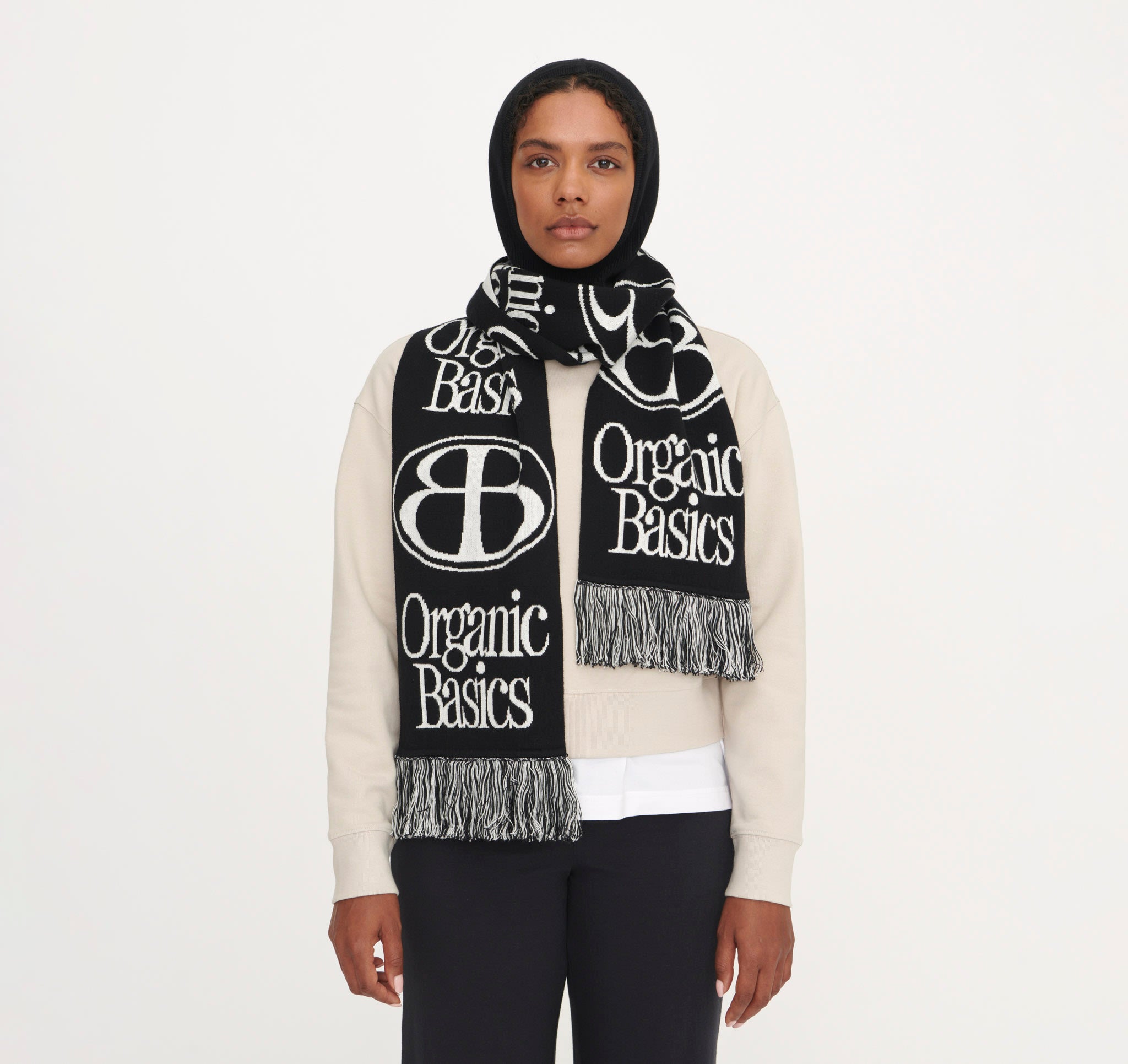 Black Knit Balaclava main image 1