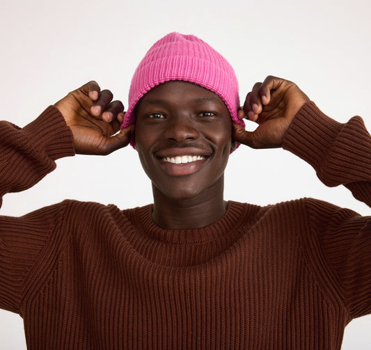 Soft Knit Fluffy Beanie