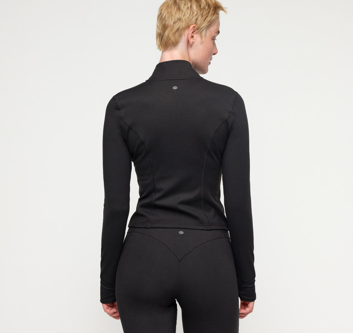 Active Zip Jacket - Black – view 4