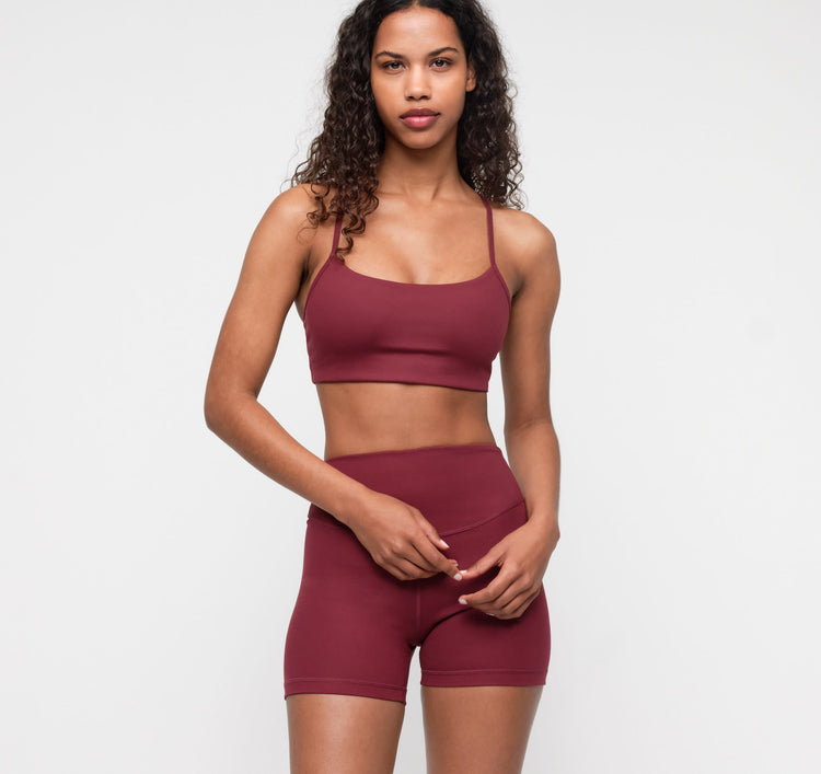 Active Light Racer Bra - Black