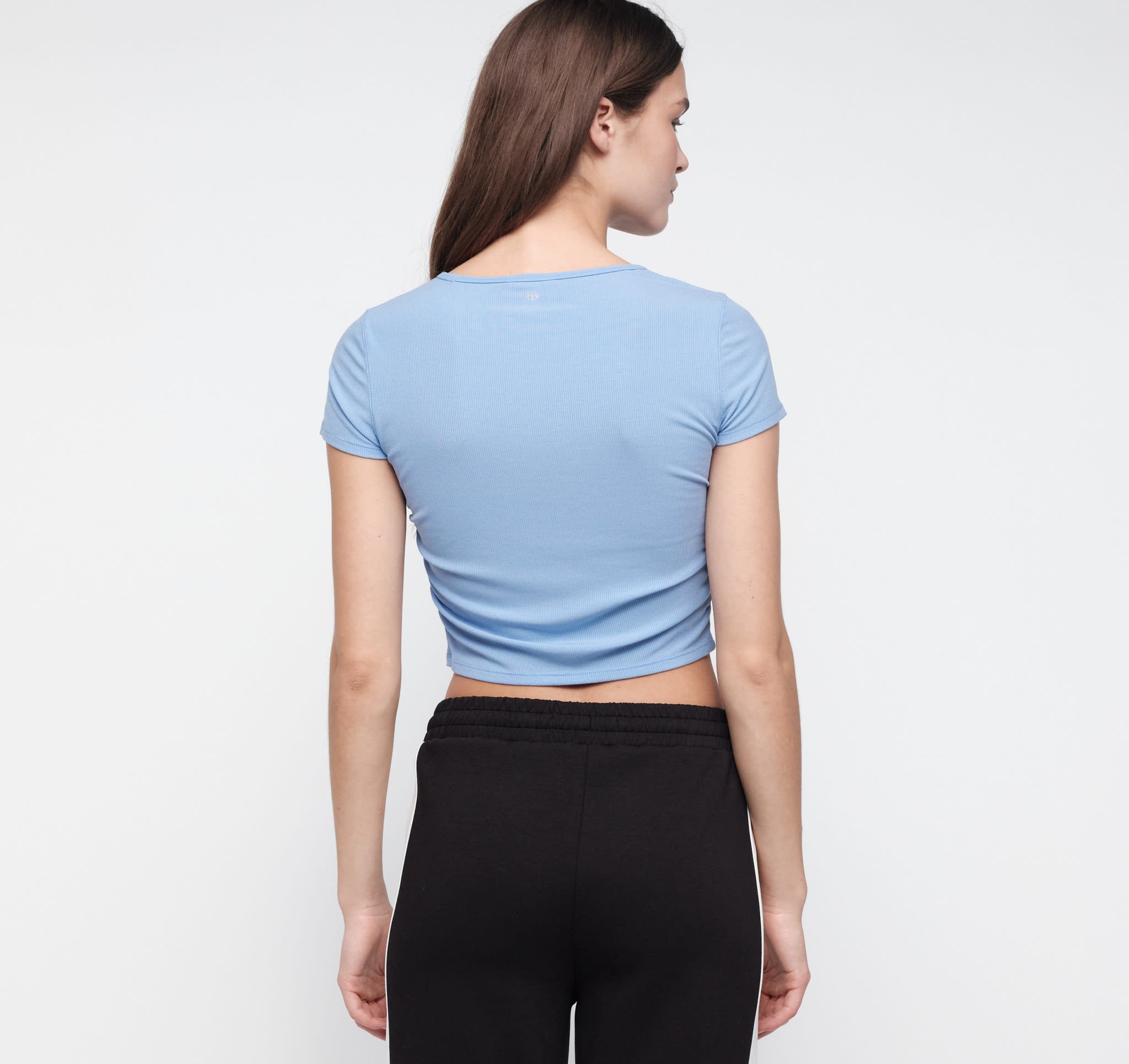Active Rib Ruched Tee | Only £ 35 | Organic Basics
