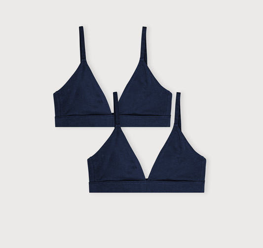 Core Triangle Bralette 2-pack