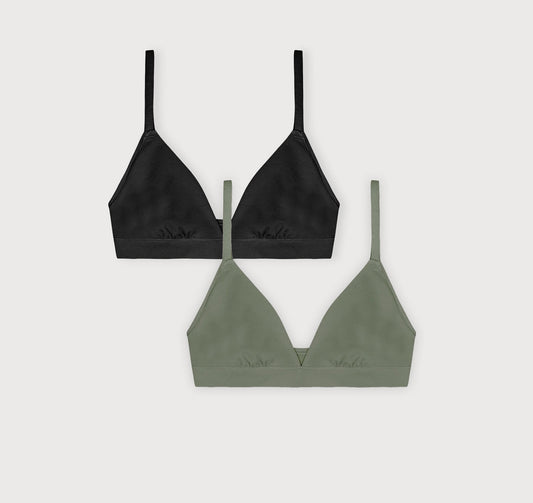 Flex Triangle Bralette 2-Pack