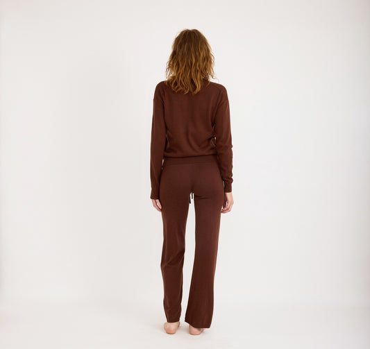 Soft Knit Straight Leg Pants