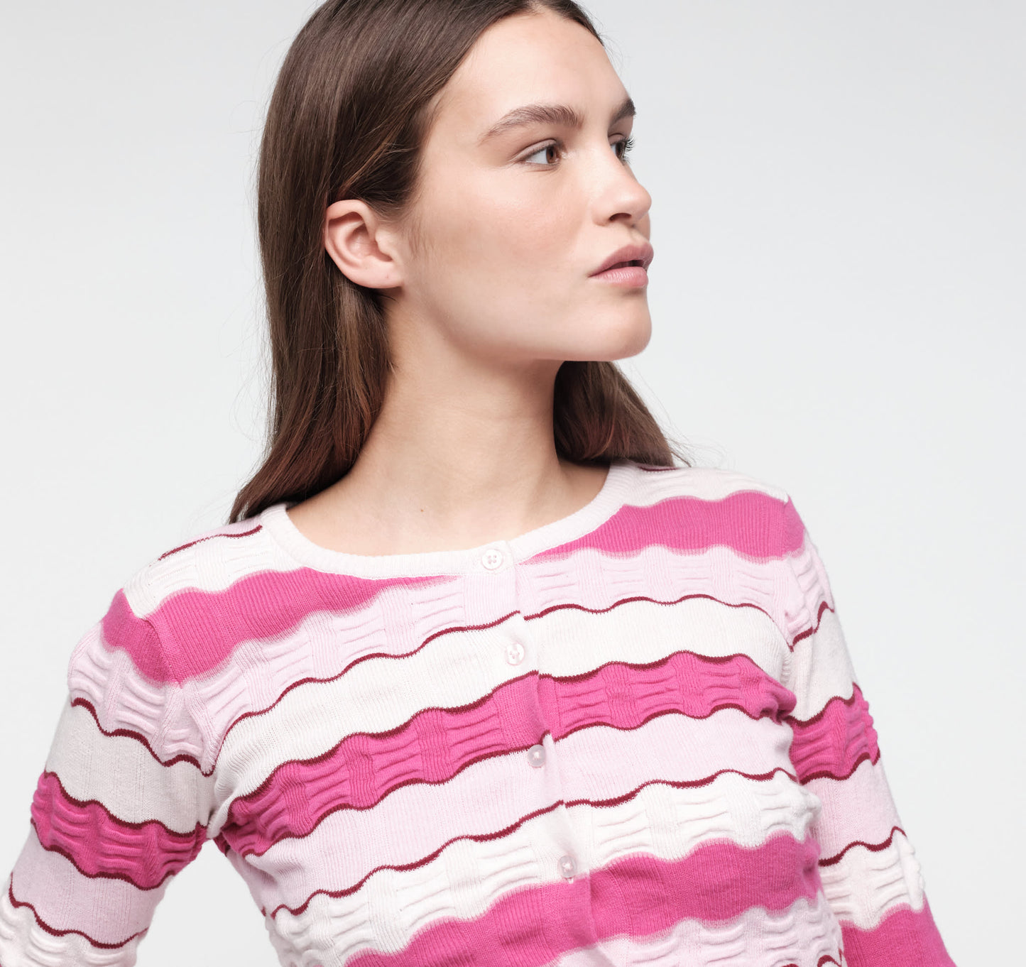 Soft Knit Textured Cardigan