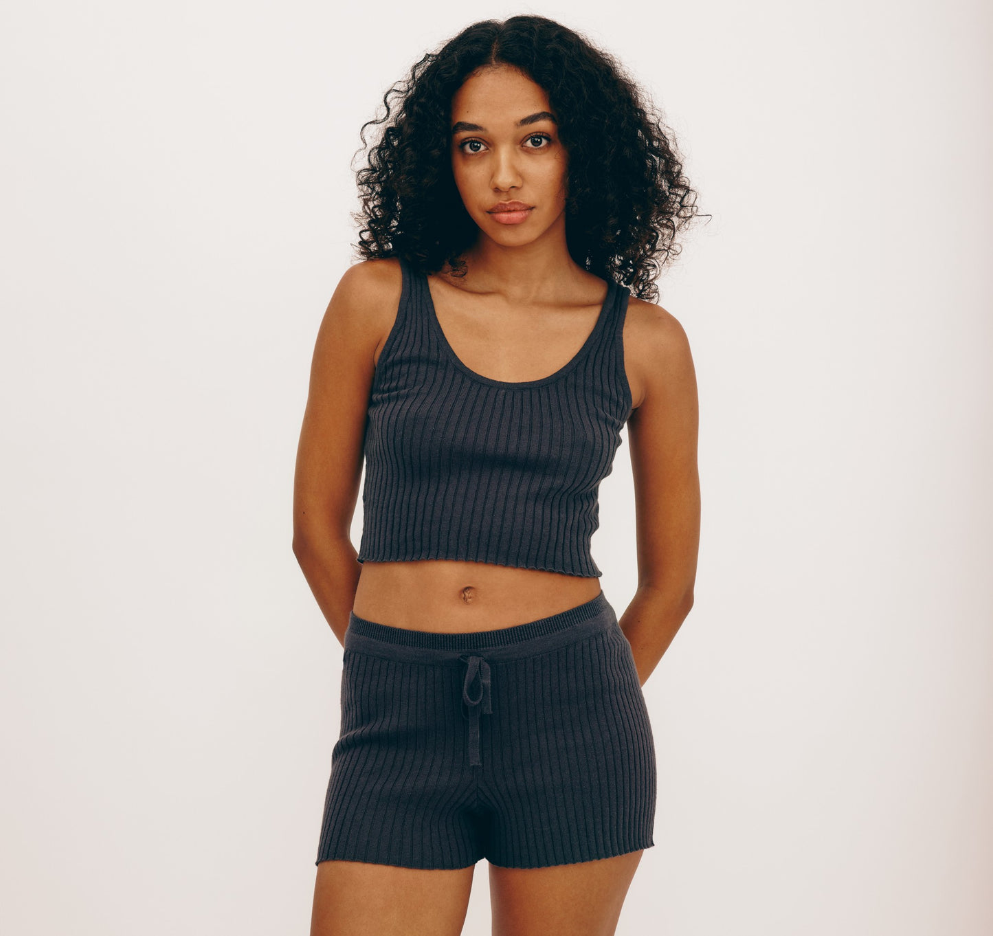 True Knit Crop Tank Top