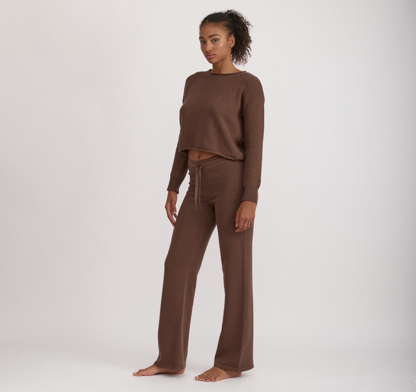 True Knit Wide Leg Pants