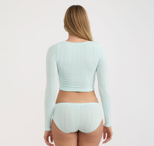 Pointelle Cardigan
