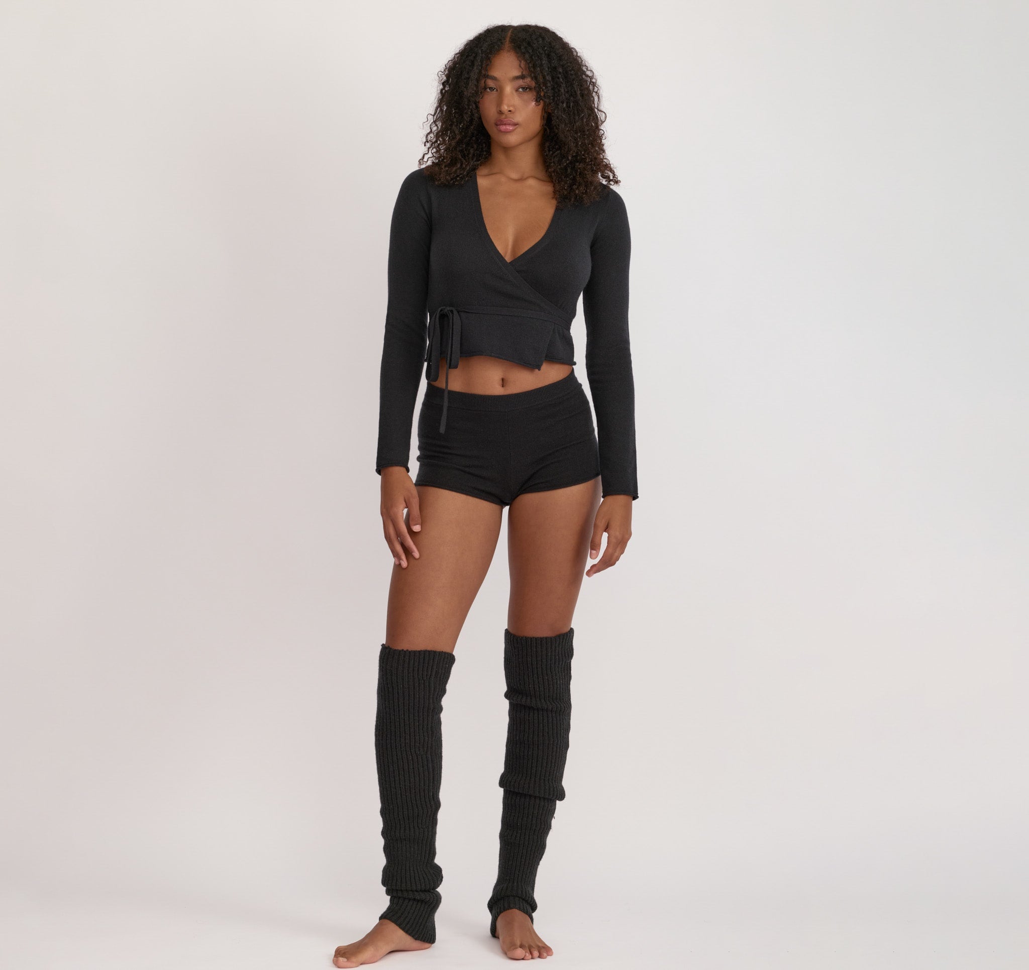 Fine Knit Wrap Cardigan | Only £ 63 | Organic Basics