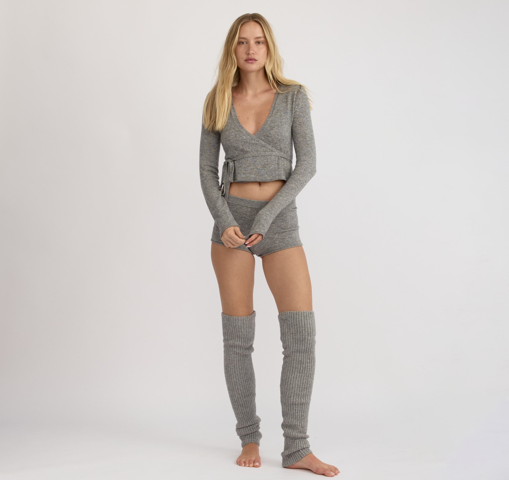 Fine Knit Wrap Cardigan | Only £ 63 | Organic Basics