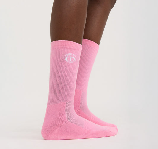 Core Butterfly Crew Rib Socks