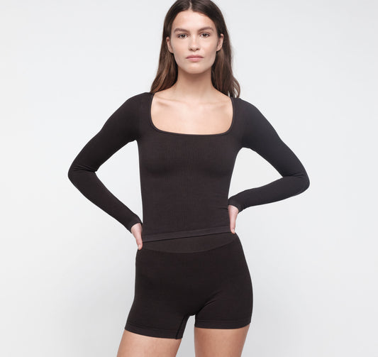 Seamless Waffle Shorts