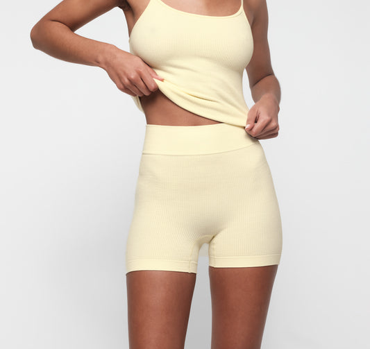 Seamless Waffle Shorts