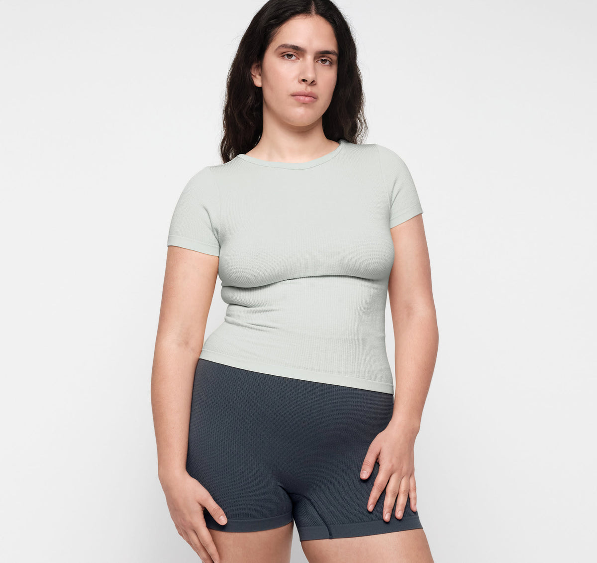 Seamless Waffle Tee - Northern Lights