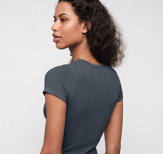 Seamless Waffle Tee