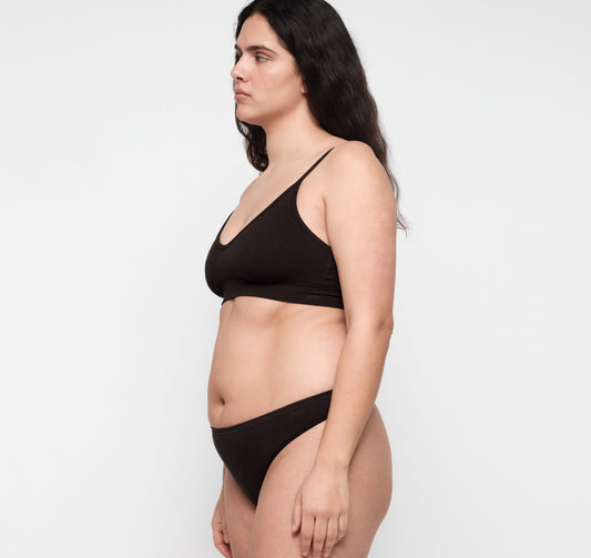 Seamless Waffle Triangle Bralette