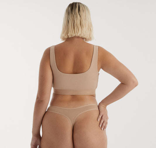 Core Rib Tank Bralette??